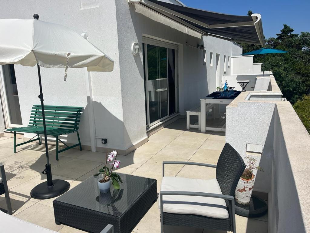 Duplex Toit Terrasse Vue Panoramique Apartman Montpellier Kültér fotó